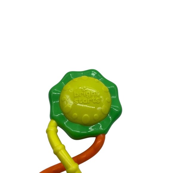 Bright Starts Baby Rattle & Key Teether Toy Set Lot of 2 Multicolor - Picture 5 of 6